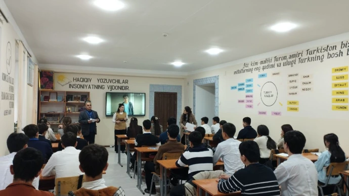 Shirin energetika texnikumi binosi ichki ko‘rinishi va auditoriyalar