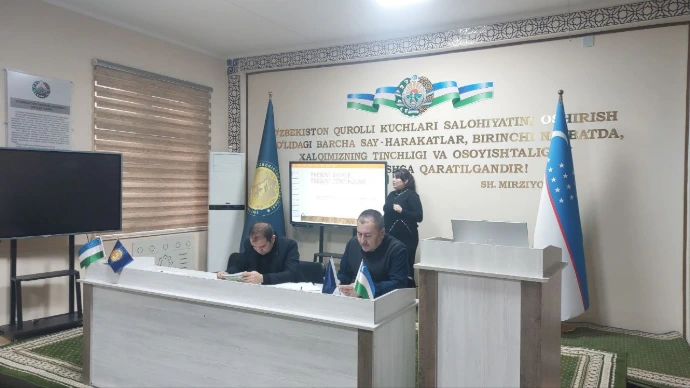 Shirin energetika texnikumida talabalarning nazariy dars mashg‘uloti